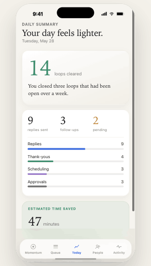 Loop daily summary